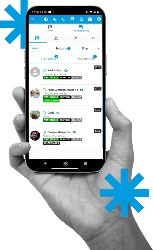 Whatsticket app
